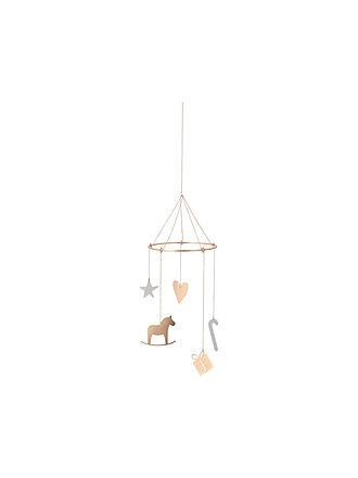 RAEDER | Mini mobile de Noël 10x26cm Or/Argent