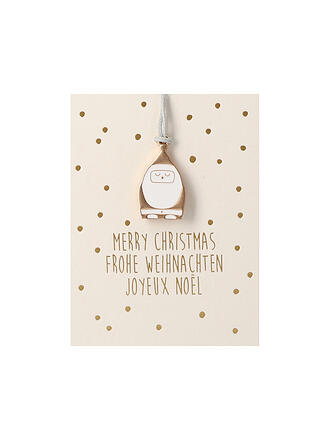 RAEDER | Décoration de Noël MINI-ORNEMENT Père Noël