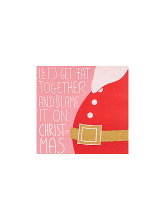 RAEDER | Serviettes de Noël 33x33cm