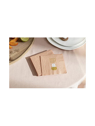 RAEDER | Serviettes de cocktail 25x25cm Jeté dans un bol