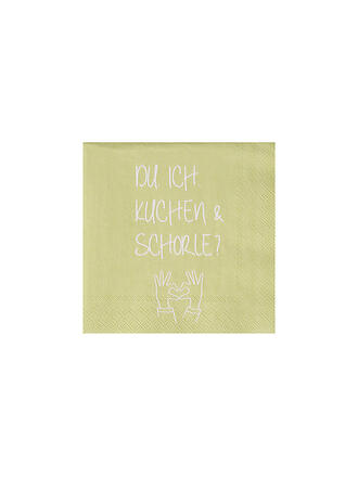RAEDER | Serviettes de cocktail 25x25cm Beige