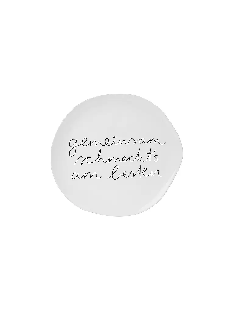 RAEDER | Assiette "Mix & Match - Ensemble" 22,5cm | weiss