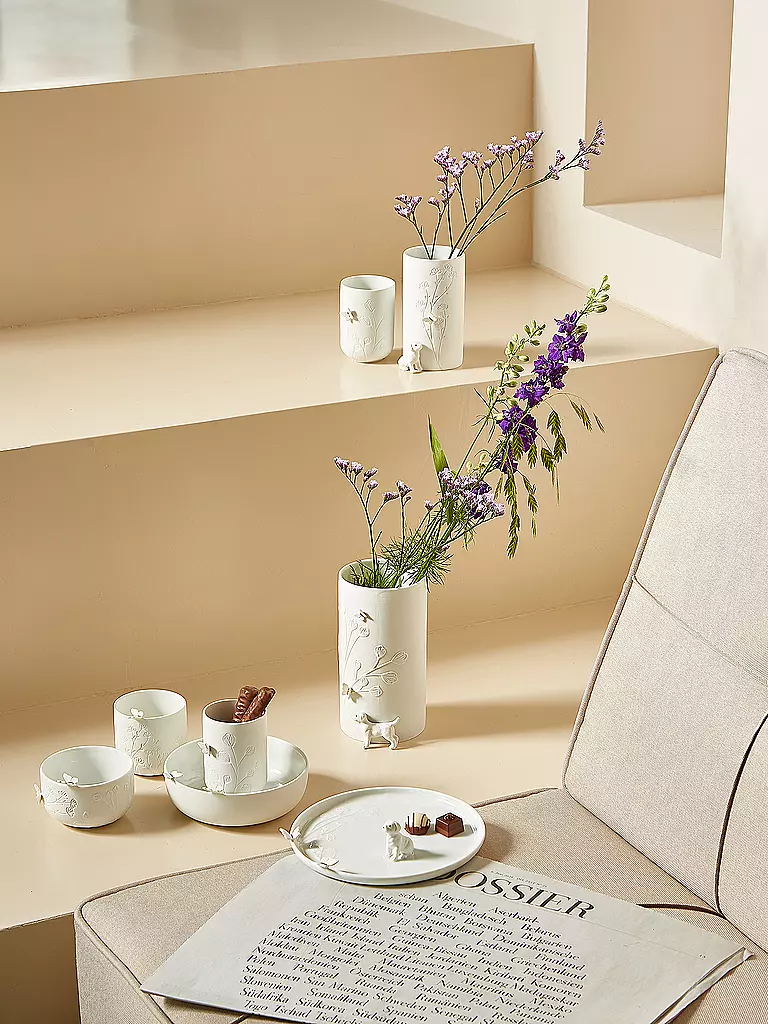 RAEDER | Assiette 17cm CHIEN Blanc | weiss