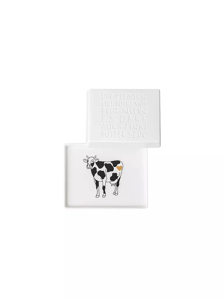 RAEDER | Beurrier grand format 250g Blanc | weiss