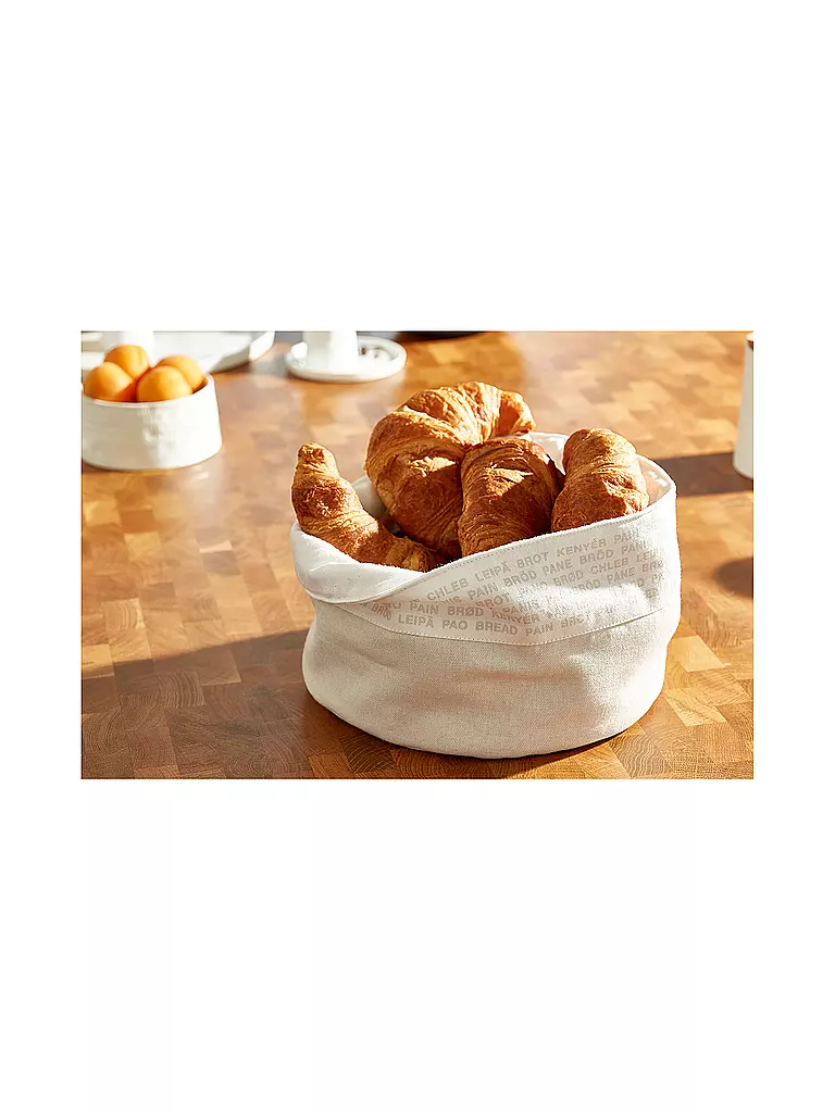 RAEDER | Brotkorb RAUMPOESIE 23,5x13,5cm Frühstück | Blanc