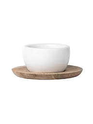 RAEDER | Coquetier avec soucoupe Weichei | Blanc