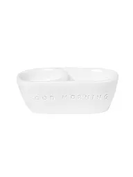 RAEDER | Coquetier GOOD MORNING 9,5x3,5cm Blanc | Blanc