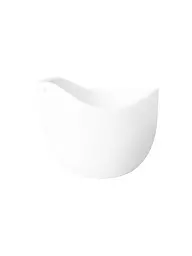 RAEDER | Coquetier SCHALENTIER Henne 6,4x4,5x5cm Early Bird | Blanc