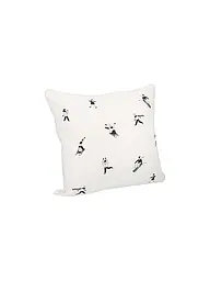 RAEDER | Coussin de Noël 50x50cm Jour de neige | Blanc