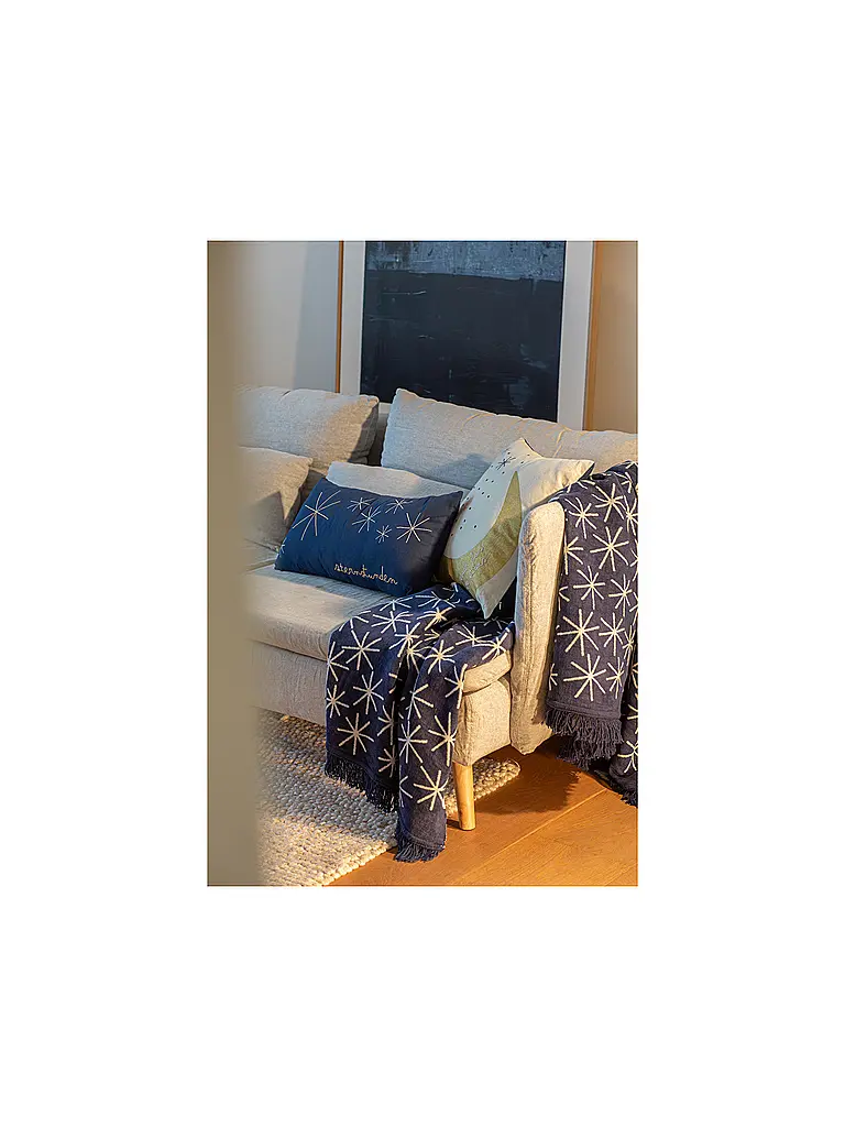 RAEDER | Coussin de Noël Ciel nocturne Heures étoilées | 
