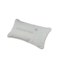RAEDER | Coussin de rêve rempli "Porte-bonheur" 33x17cm | Turquoise