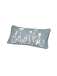 RAEDER | Coussin garni TRAUMKISSEN 33x17cm Donne une chance à chaque jour | Gris clair