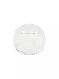 RAEDER | Coussin ZEN SPIRIT 50cm rond Choose Happy | Blanc