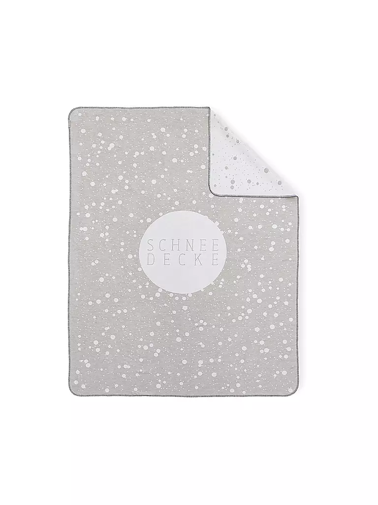 RAEDER | Couverture 150x200 Jour de neige | hellgrau
