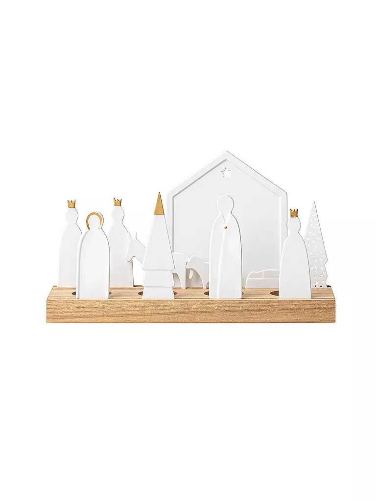 RAEDER | Crèche de Noël | Blanc