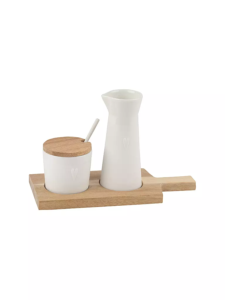 RAEDER | Cuillère en porcelaine "Petits amis" 17,5 cm | braun