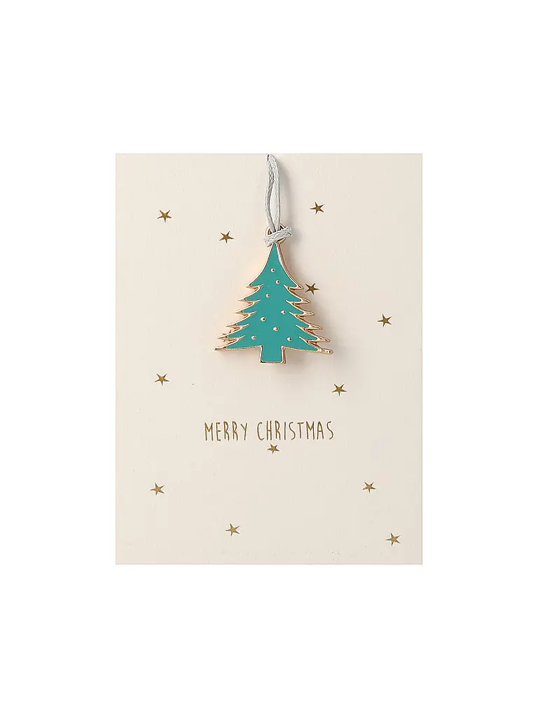 RAEDER | Déco de Noël MINI-ORNEMENT Sapin de Noël | Or