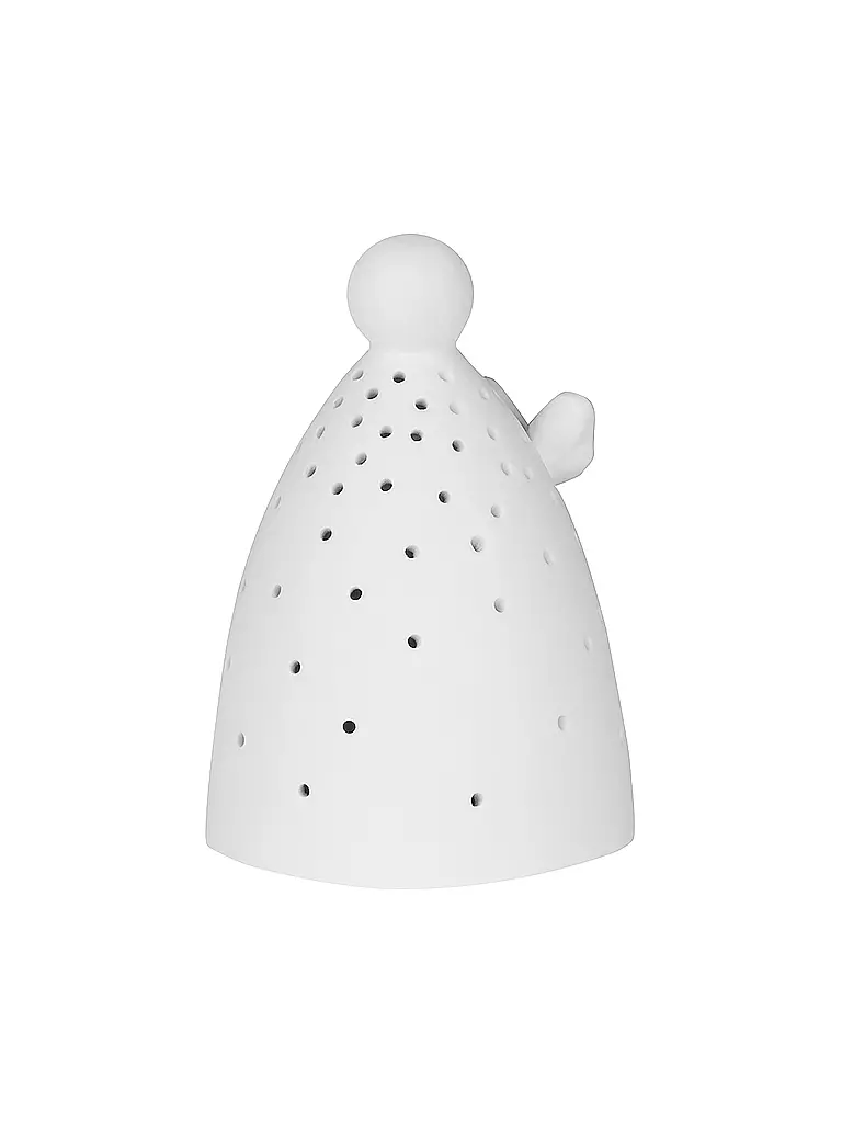 RAEDER | Décoration de Noël LED Ange Mini 5,7x8,2cm Blanc | weiss