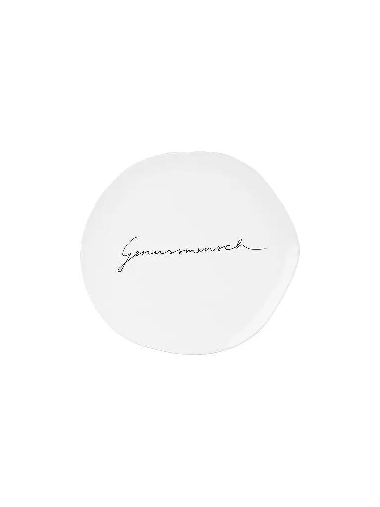RAEDER | DINING Mix & Match Assiette Genussmensch 22cm | weiss