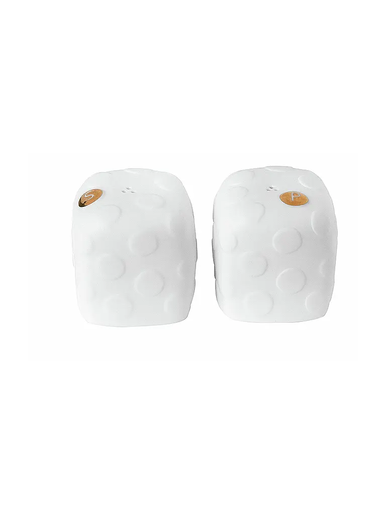 RAEDER | Ensemble de 2 salières et poivrières Mix & Match 5,8cm Blanc | Blanc