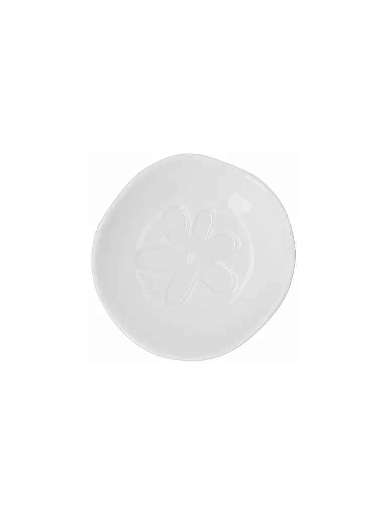 RAEDER | Glücksschälchen Blume 6cm | weiss
