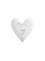 RAEDER | Herzteller 12x11x1,6cm Blanc | Blanc