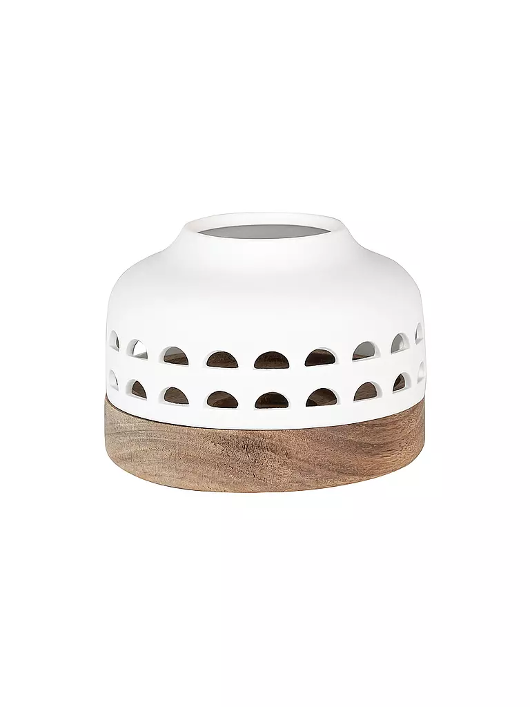 RAEDER | Lanterne Blickfang petite | weiss