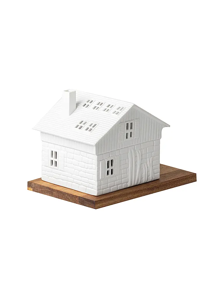 RAEDER | Lichthaus de Noël Chalet de ski | Blanc