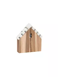 RAEDER | Maison à serviettes en bois petite 16x15,5cm | Marron