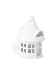 RAEDER | Maison de lumière de Noël Tour au toit de chaume | Blanc