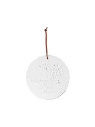 RAEDER | Medaillon POESEI 10,5cm Notre désir | Blanc