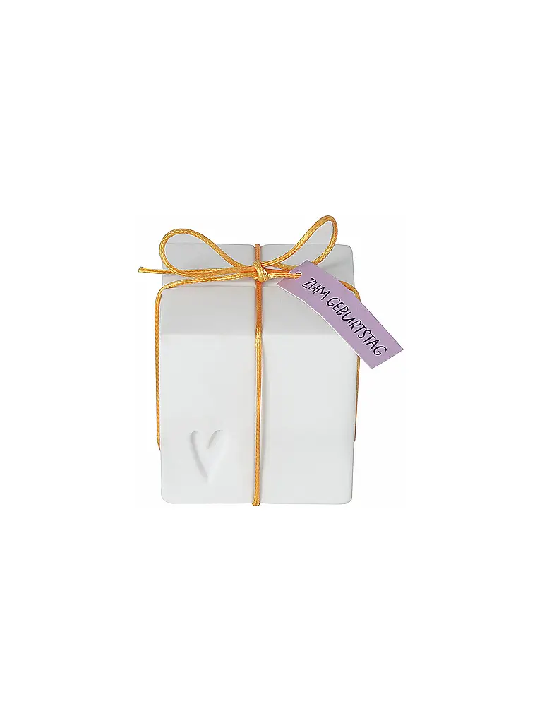 RAEDER | Message lumineuse LED Cadeau d'anniversaire | weiss