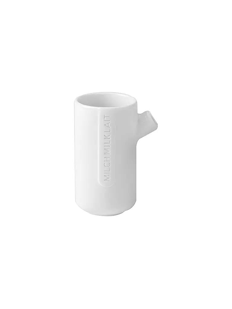 RAEDER | Milchkännchen 4,5cm Cozy Time MILCH,MILK,LAIT | Blanc