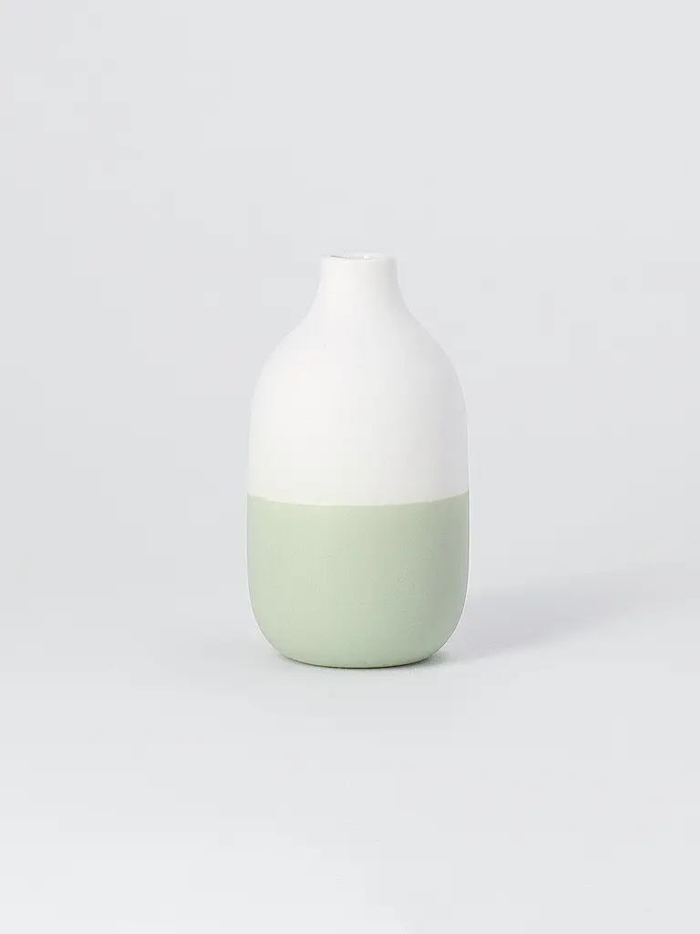 RAEDER | Mini vases bouteilles lot de 4 vert | Vert clair