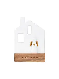 RAEDER | Objet lumineux de Noël Maison d'ange gardien Blanc | Blanc