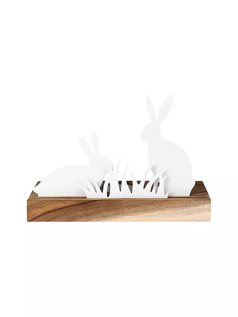 RAEDER | Objet lumineux HASENWIESE 20x7x14cm Blanc | Blanc