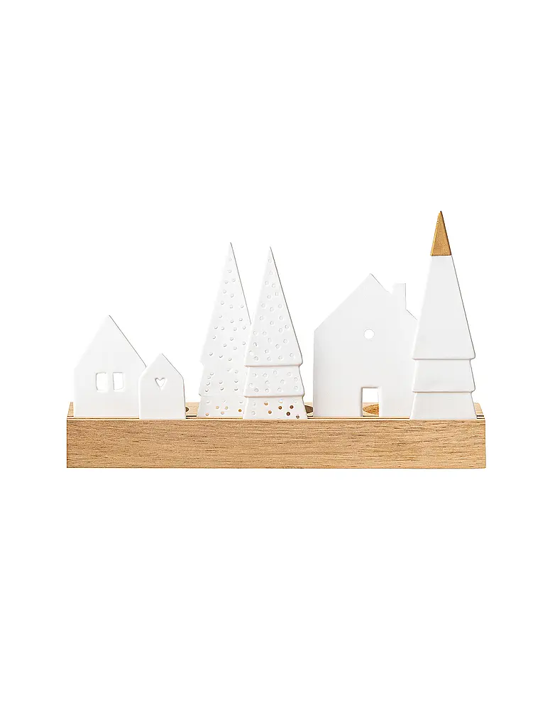 RAEDER | Objet lumineux Village | Blanc