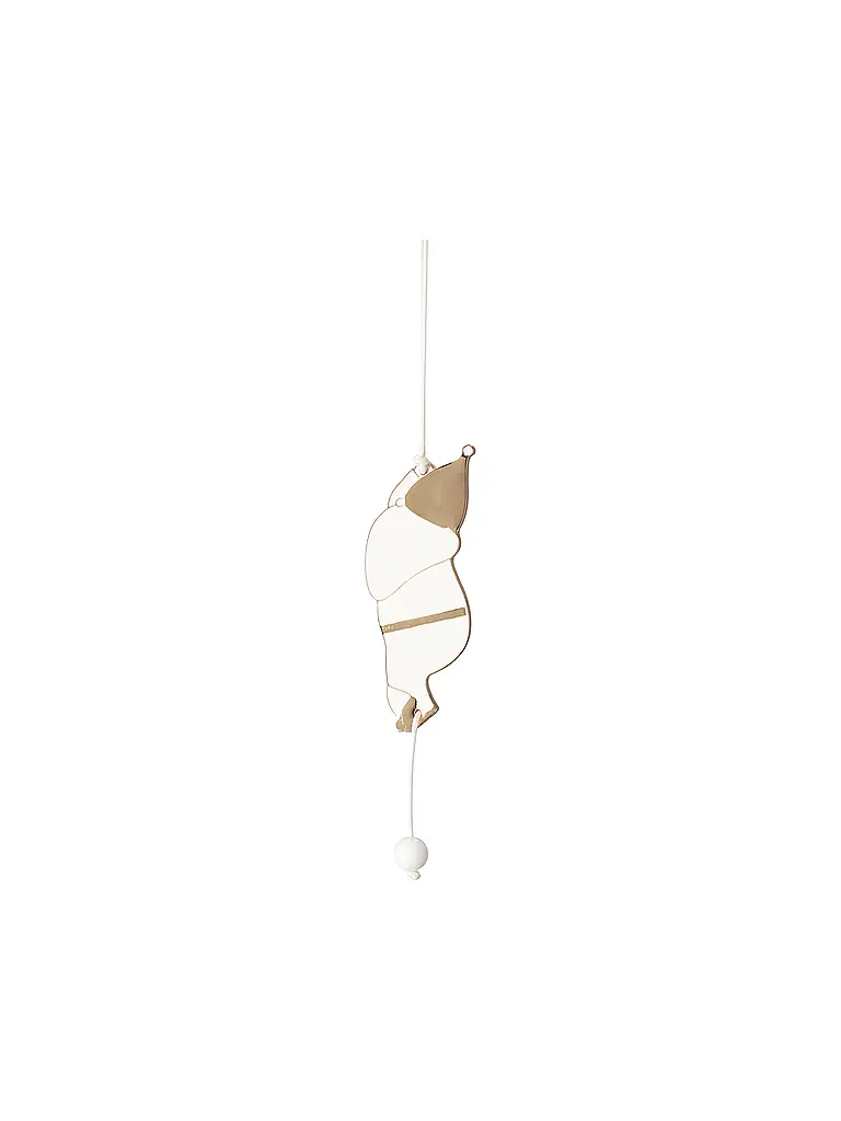RAEDER | Pendentif de Noël Père Noël ...est en route | Or