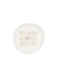 RAEDER | Schälchen de Noël 10,5cm Santas Watching | Blanc