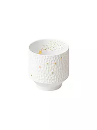 RAEDER | Photophore 8x8,5cm STERNSCHNUPPE Étoiles filantes | Blanc