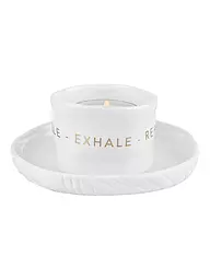 RAEDER | Photophore 9x4,5cm Zen Spirit INHALE EXHALE | Blanc