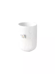 RAEDER | Photophore PAPILLON 6x9cm Blanc | Blanc