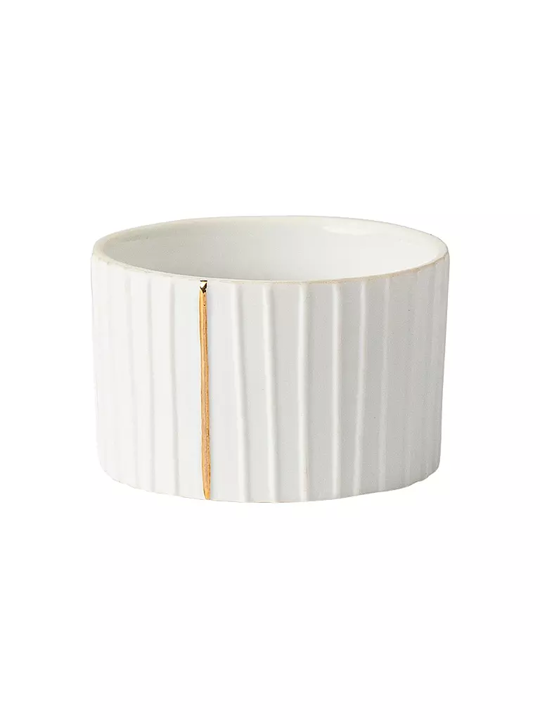 RAEDER | Photophore plissé blanc | Blanc