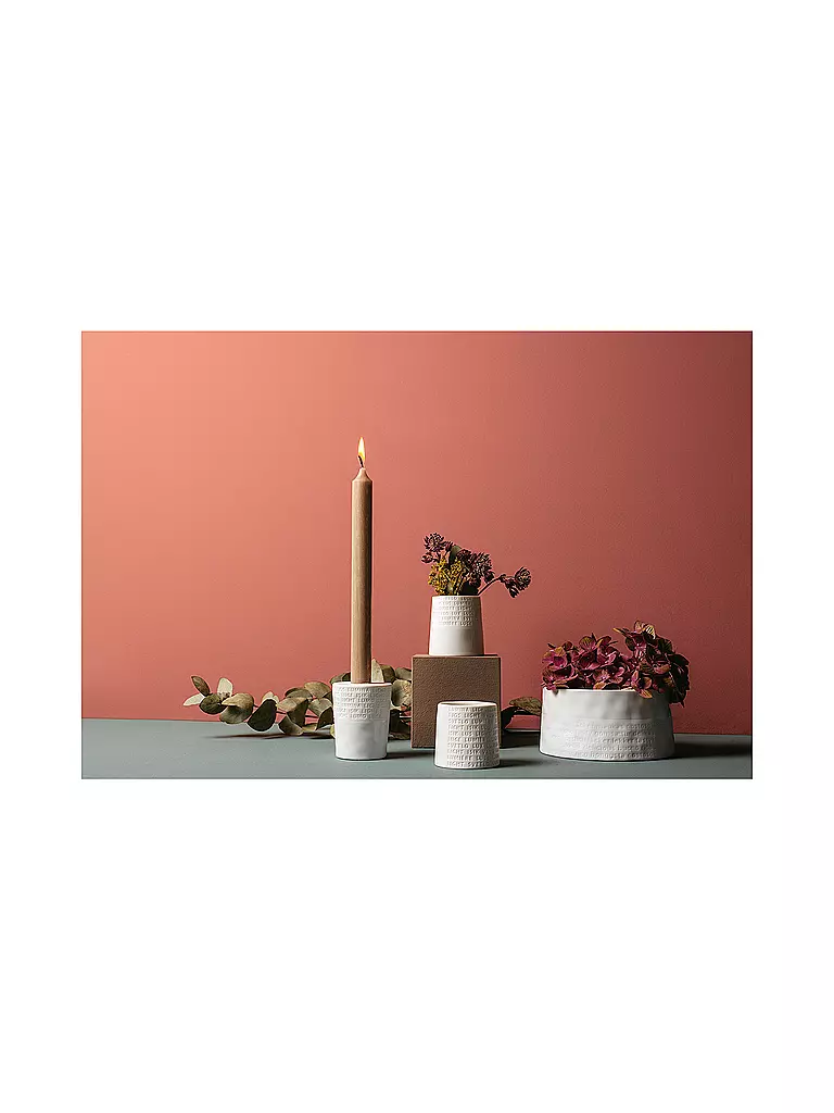 RAEDER | Photophore Raumpoesie 6,5x6cm petit | Blanc