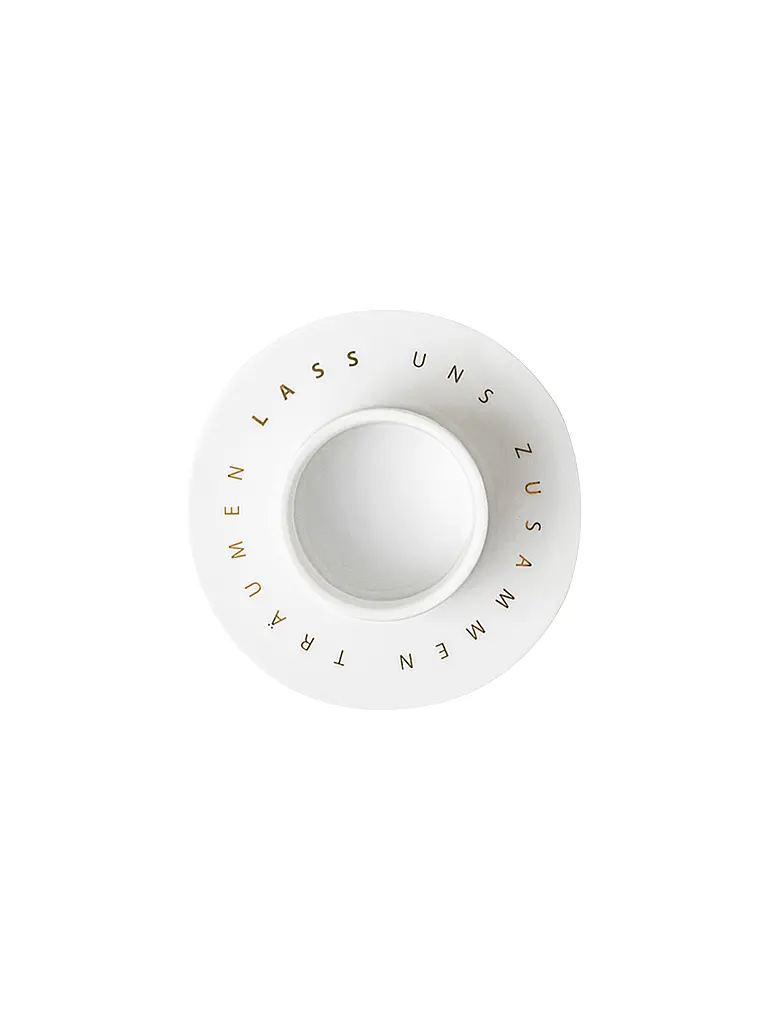 RAEDER | Photophore STERNBILDER 9cm Lass uns zusammen | Blanc