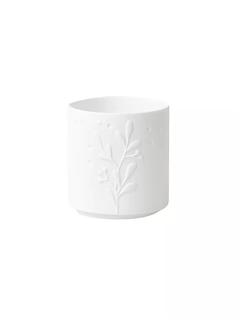 RAEDER | Photophore WUNDERGARTEN 6,5x7cm Blanc | weiss