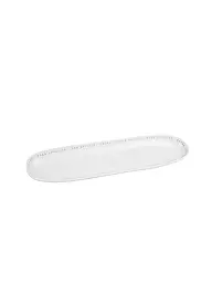 RAEDER | Plat de service Bon appétit 40x10x2,3cm | Blanc