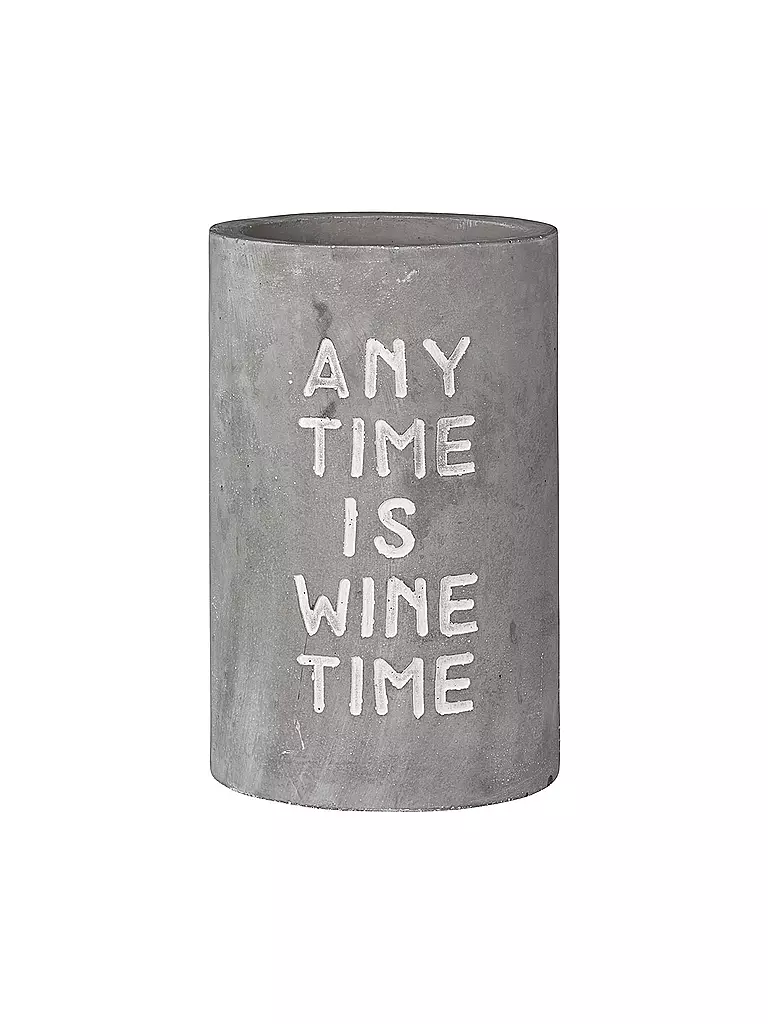 RAEDER | Refroidisseur de bouteille en béton 21cm "Any Time" | grau