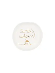 RAEDER | Schälchen de Noël 10,5cm Santas Watching | Blanc