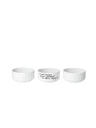 RAEDER | Schälchen Set de 3 Häppchenweise | Blanc